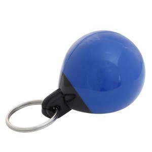 Брелок "Solid head", синий (шарообразный)