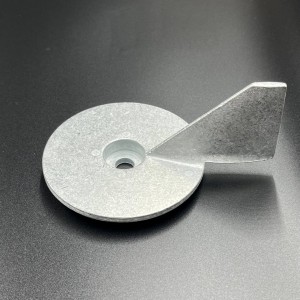 Анод редуктора цинковый для Mercury/Mariner 40/50/55/60/, FORCE 70/75 (Цинковый) (PWB)