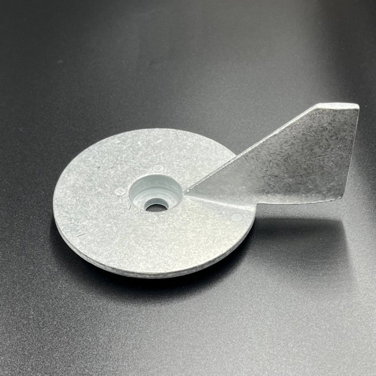 Анод редуктора цинковый для Mercury/Mariner 40/50/55/60/, FORCE 70/75 (Цинковый) (PWB), арт. 17264T2-ZN-K,          POWEROB 