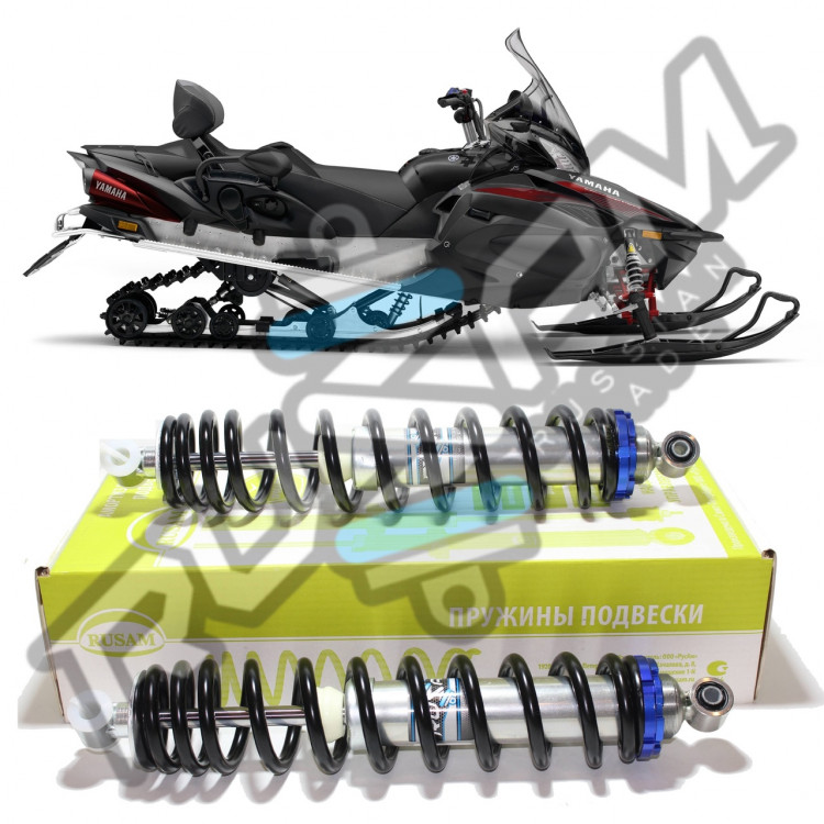 Амортизатор снегохода п/п с пружиной Yamaha Venture TF, RST90 2009 - 2011, YV-312-00, арт. YV-312-00,          RusAm  Амортизатор снегохода п/п с пружиной Yamaha Venture TF, RST90 2009 - 2011, YV-312-00, арт. YV-312-00,          RusAm
