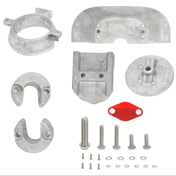 Комплект анодов алюминиевых ANODE KIT MerCruiser Alpha One (Gen 2), арт. 888756Q03,          MERCURY 