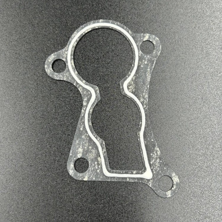 Прокладка крышки термостата Yamaha 40X (Yamaha), арт. 676-12414-A1,          YAMAHA  Прокладка крышки термостата Yamaha 40X (Yamaha), арт. 676-12414-A1,          YAMAHA