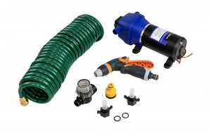 Комплект помывочный Marine Rocket, 24 В, 17 л/мин, 40 PSI (2.8 бар)