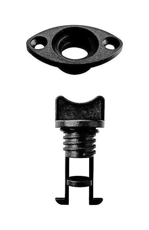 Шпигат пластиковый с резьбовой пробкой 19 мм, Marine Rocket, арт. P.M1403-19_MR,          MARINE ROCKET 