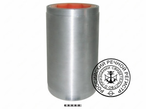 Втулка Гудрича (подшипник полимерно-металлический судовой), PU54i/K72/темно-оранжевый, 39-01-096M-poly 