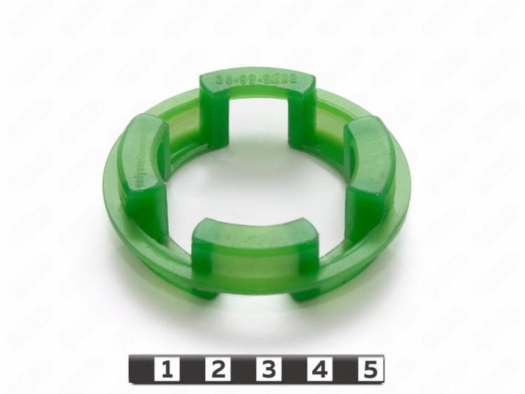 Элемент муфты TNM 67 / NM 67 аналог TSCHAN NOR-MEX RINGFEDER эластичный,M80/зеленый, 33-99-9222-poly , арт. 33-99-9222-poly,          Полиуретан 