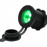Разъем прикуривателя врезной, светодиодный, зеленый, арт. 4620136057783,          MARINE ROCKET  Разъем прикуривателя врезной, светодиодный, зеленый, арт. 4620136057783,          MARINE ROCKET