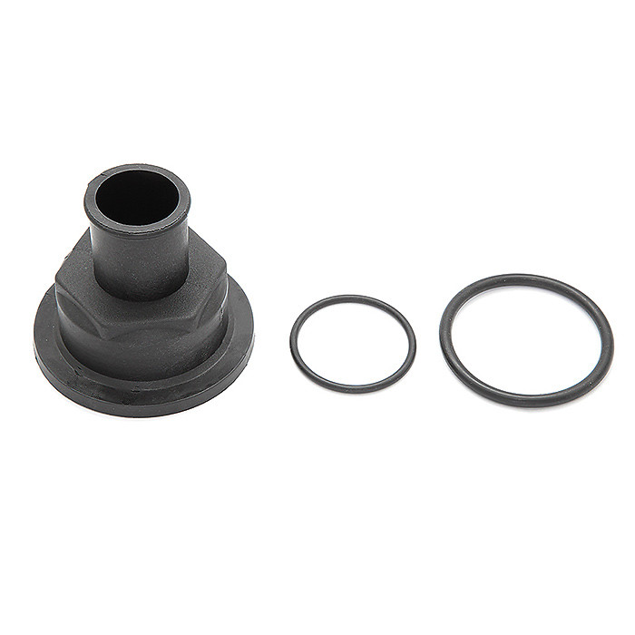 Патрубок заливной 38мм. прямой, пластик, арт. 43368,          Nuova Rade 