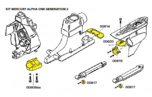 Комплект магниевых анодов ALPHA ONE Gen. 2