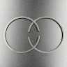 Кольца поршневые, комплект на один поршень Mercury 45-60 (STD) (Omax), арт. 39-19721A6-STD-TW,          OMAX 