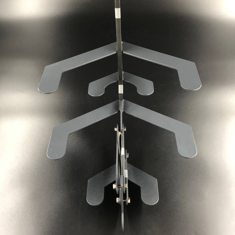 Защита редуктора Yamaha 25-30 (Максимальная, серая), арт. 00181588,          ИП КУДАШОВ 