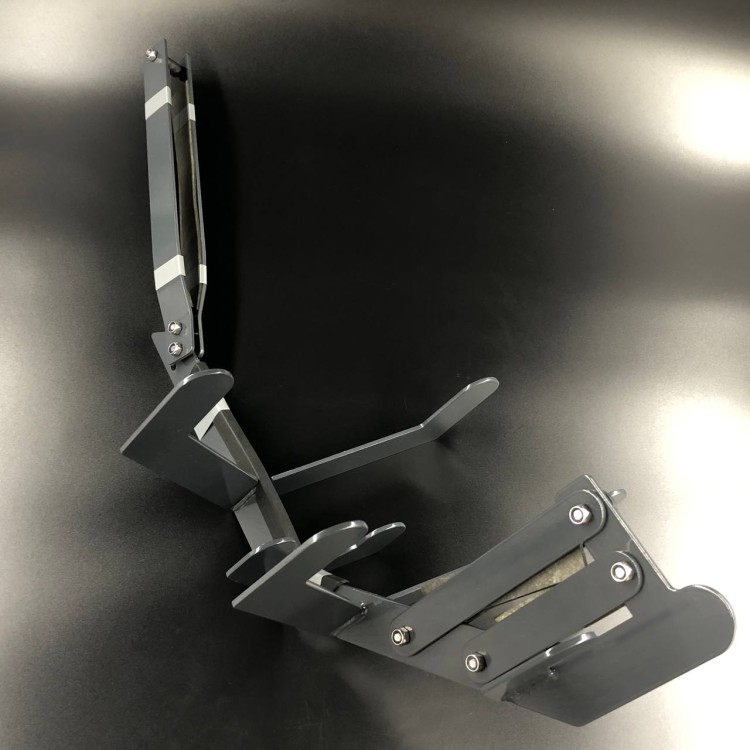 Защита редуктора Yamaha 25-30 (Максимальная, серая), арт. 00181588,          ИП КУДАШОВ 