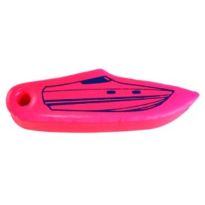 Брелок плавающий "Катер", розовый