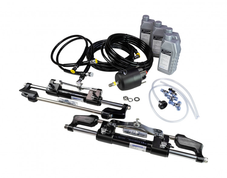 Гидравлическая система рулевого управления для 2-моторов 350 л.с Sea First, арт. MO350HT2-R1-25,          Sea First 