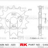 Звезда для мотоцикла ведущая C4022-13, арт. C4022-13,          RK Chains 