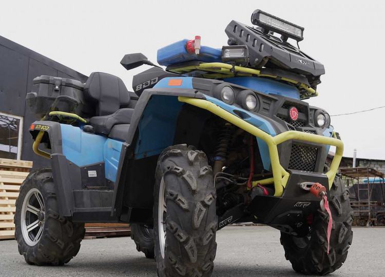 KTZ Защита KTZ для квадроцикла RM 800 DUO (Русская механика), арт. 16.01,          KTZ 