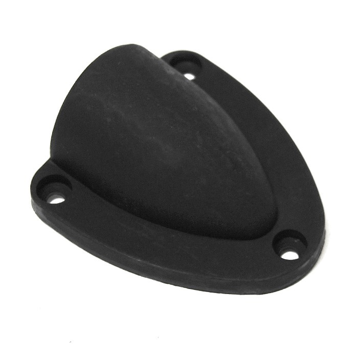 Вентиляционная ракушка пластиковая, черная 64х59х26мм SUNFINE, арт. SF30958-1B,          SUNFINE MARINE 