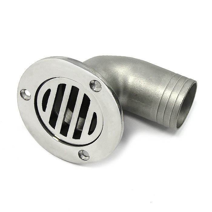 Шпигат сливной палубный 38 мм., нержавеющая сталь, арт. B19-018,          Homer 