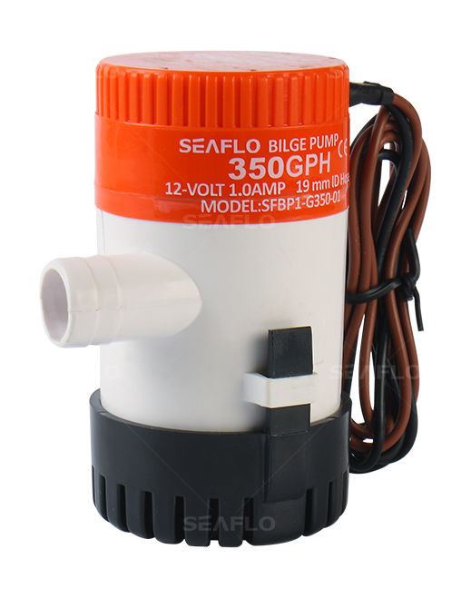 Помпа осушительная 12 В, 350GPH (1324,75 л/час), SeaFlo, арт. SFBP1G35001,          SeaFlo 