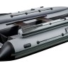 Надувная лодка ПВХ, RiverBoats RB 370 НДНД, ф/б, черно-серый, арт. RB370NDFBBG,          RiverBoats 