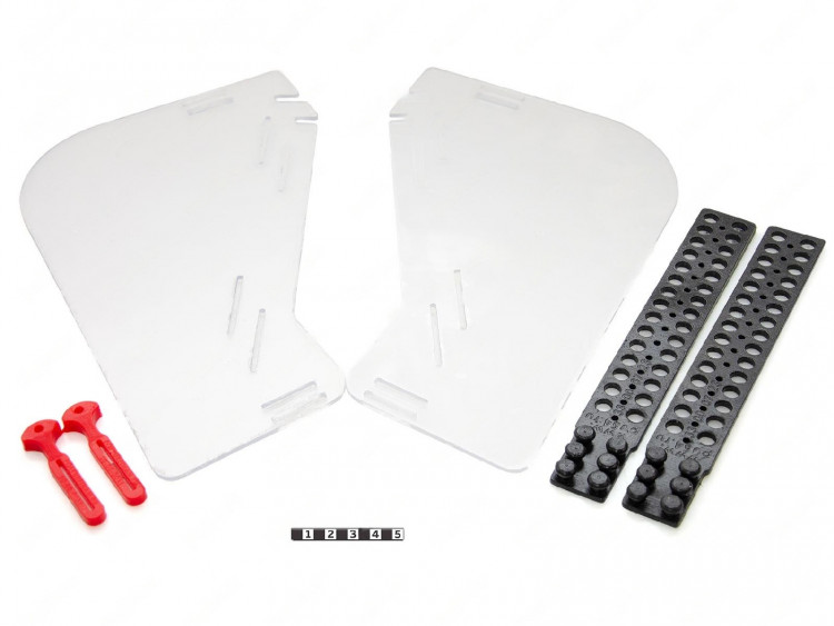 Стекло ветровое с креплением для квадроцикла "Сокол", 55-20-513Pc-poly, арт. 55-20-513Pc-poly,          Полиуретан 