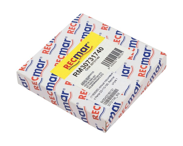 Кольца поршневые Volvo Penta D3-110-190, Recmar, арт. 30731740_RM,          Recmar 