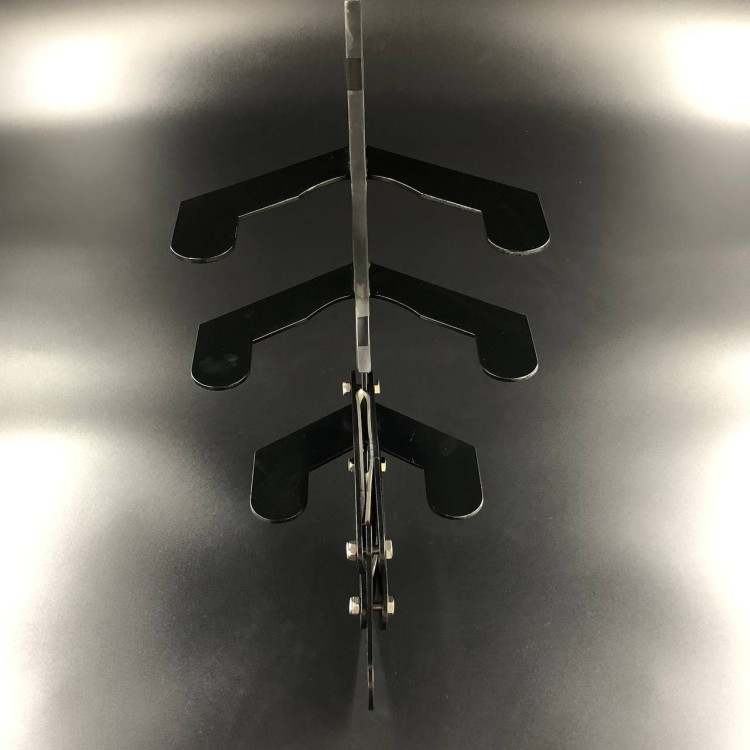 Защита редуктора Tohatsu M6-9.8 (Максимальная, черная), арт. 0012384,          ИП КУДАШОВ 