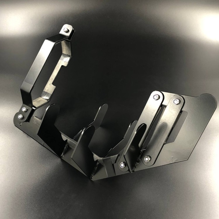 Защита редуктора Tohatsu M6-9.8 (Максимальная, черная), арт. 0012384,          ИП КУДАШОВ 