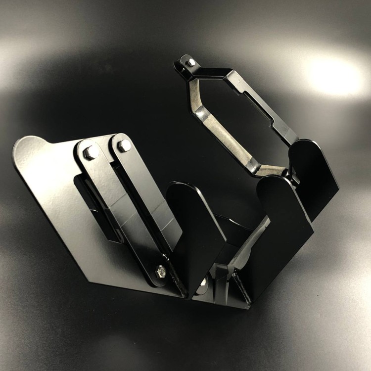 Защита редуктора Tohatsu M6-9.8 (Максимальная, черная), арт. 0012384,          ИП КУДАШОВ 