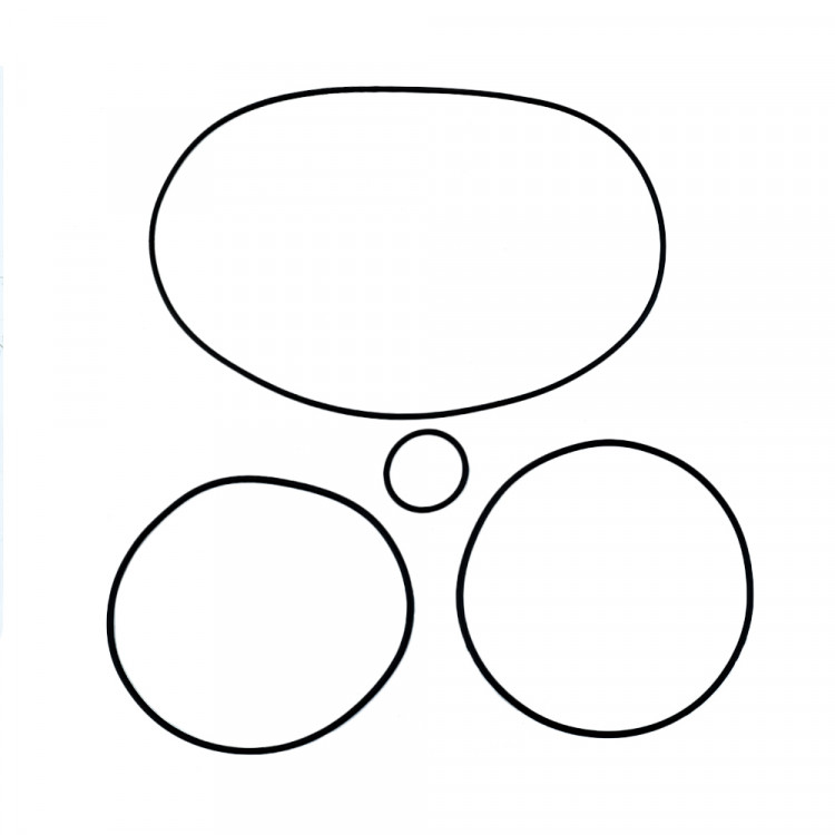 Комплект прокладок с сальниками  для Ski Doo 583LC , 09-711178-ts, арт. 09-711178-ts,          Sledex 