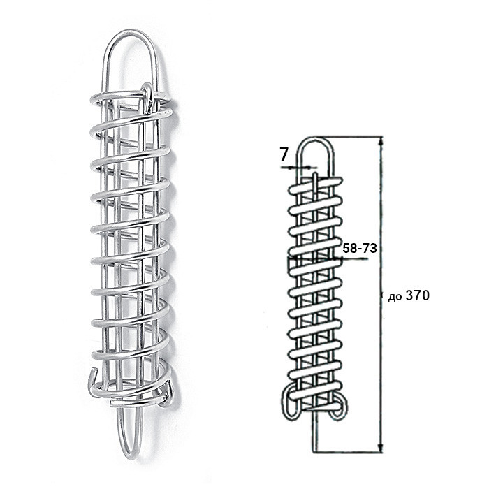 Амортизатор швартовый 7х320-370мм 