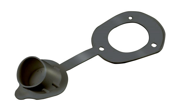 Заглушка держателя спиннинга черная, арт. C12758-B,          Easterner 