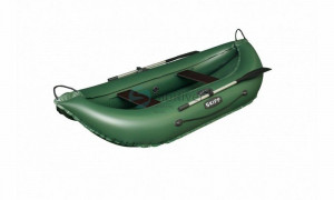 Надувная лодка ПВХ Skiff 265, зеленый, SibRiver
