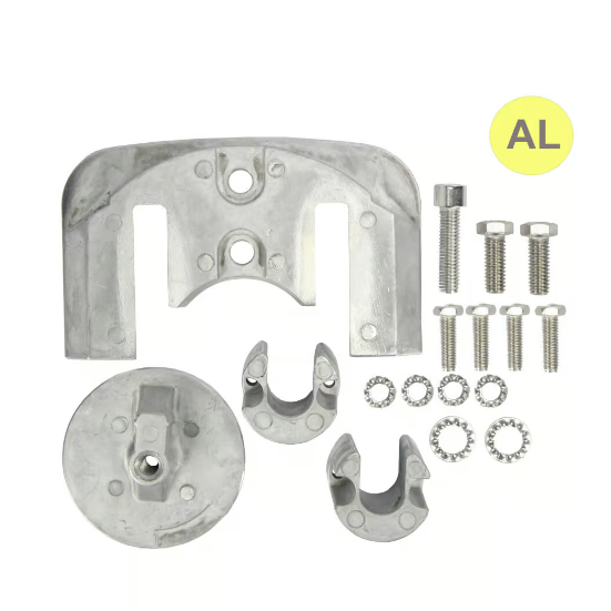 Комплект анодов алюминиевых ANODE KIT Mercruiser Bravo II/III с 1988 г. по н.в. (888761A1, 888761Q01, арт. 888761Q03,          MERCURY 