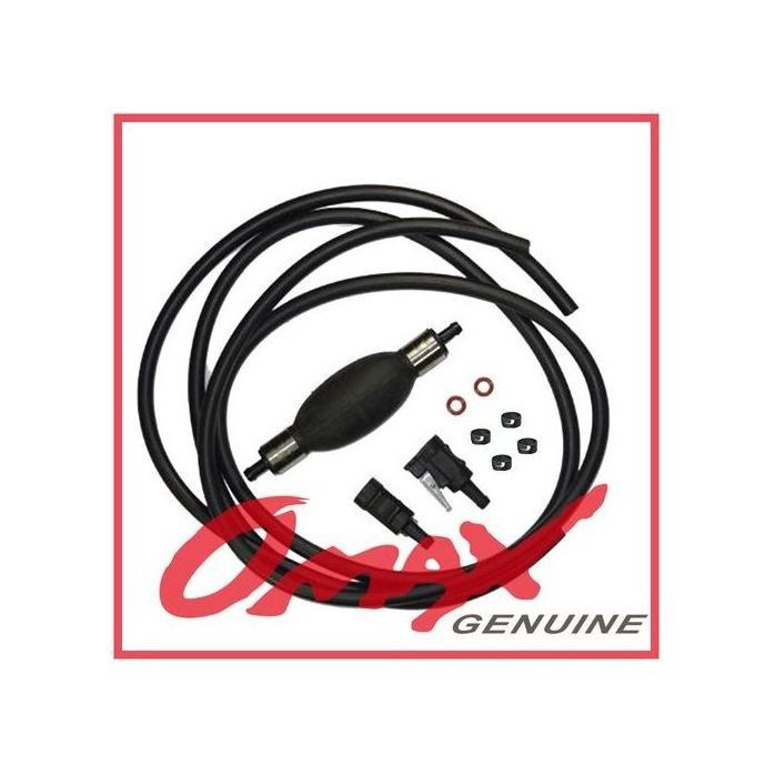 Шланг топливный с грушей и переходниками Yamaha, Omax, арт. 61J2430602OMAX_OM,          OMAX 