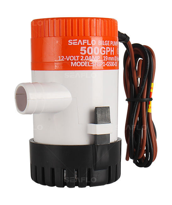 Помпа осушительная 12 В, 500GPH (1892,5 л/час), SeaFlo, арт. SFBP1G50001,          SeaFlo 